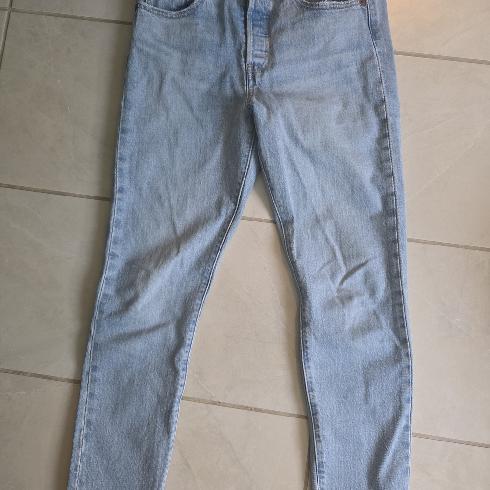 Levis 501 S Skinny Straight Jeans Size 27